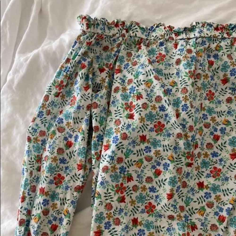 Off-the-Shoulder JCrew Top